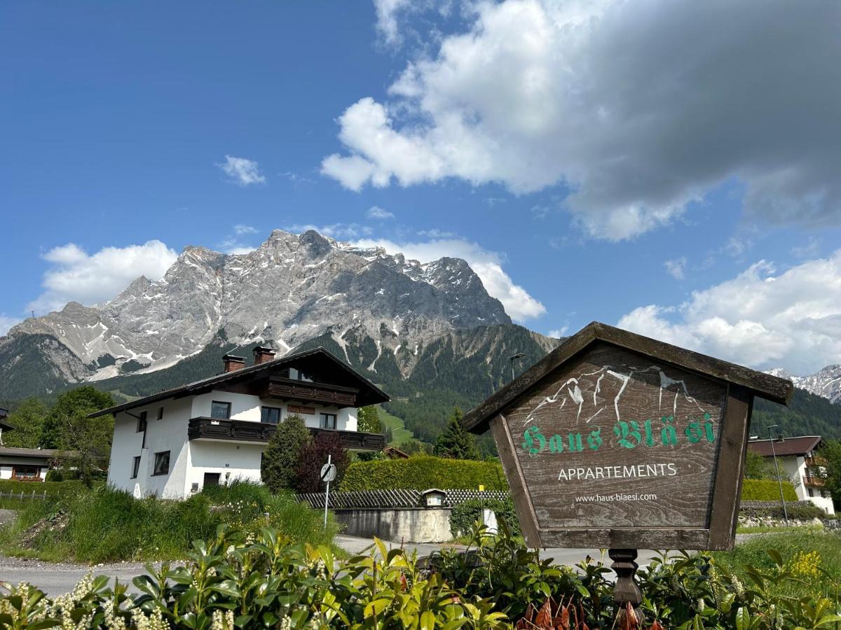 Appartamento Haus Blaesi Ehrwald Esterno foto